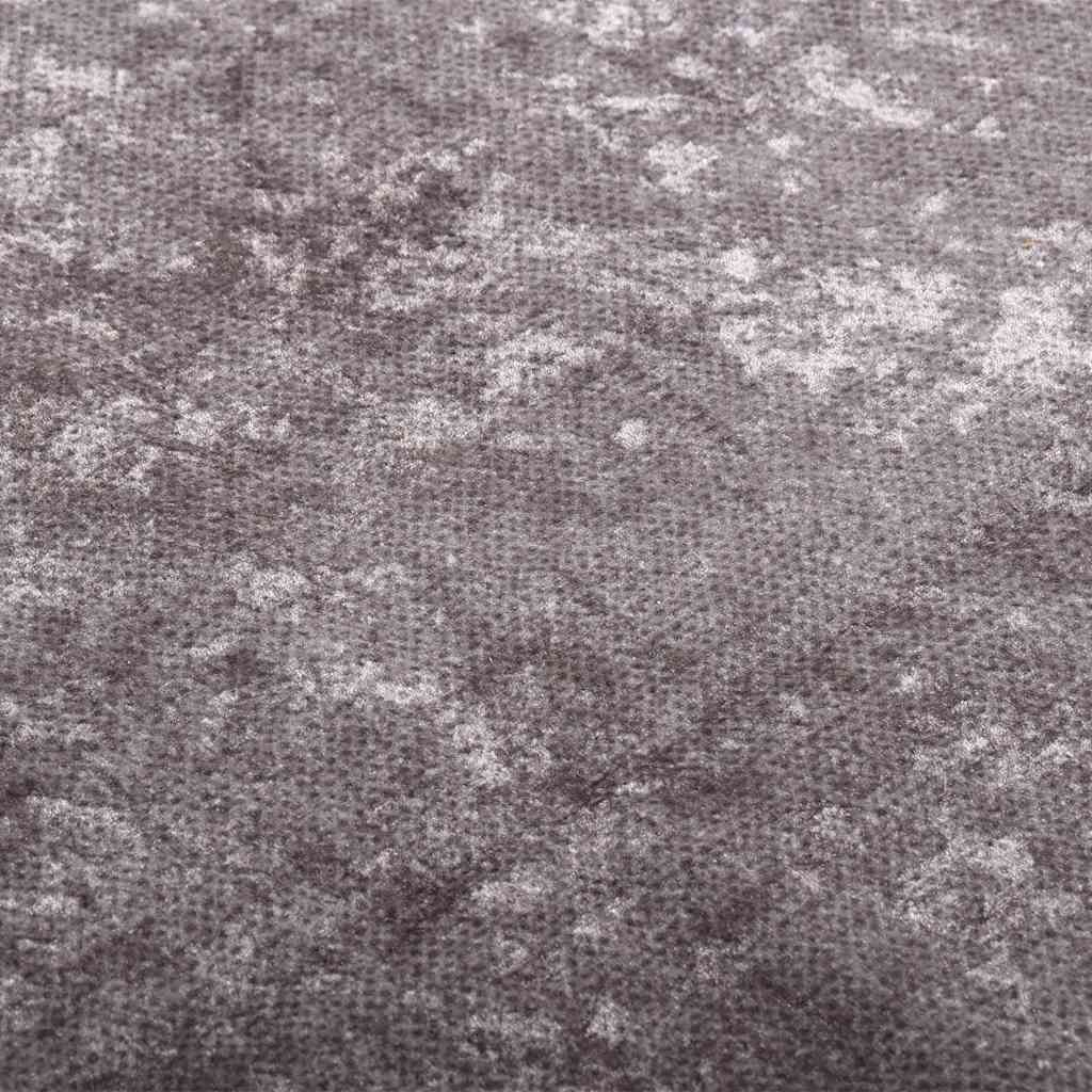Szürke mosható szőnyeg 80 x 300 cm 4