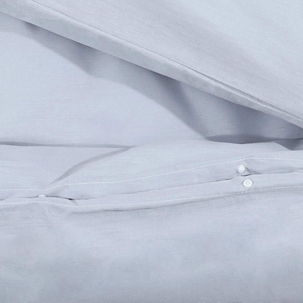 Szürke mikroszálas ágyneműhuzat-garnitúra 260 x 240 cm 8