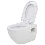 Fekete falra szerelhető kerámia WC rejtett magas tartállyal 4