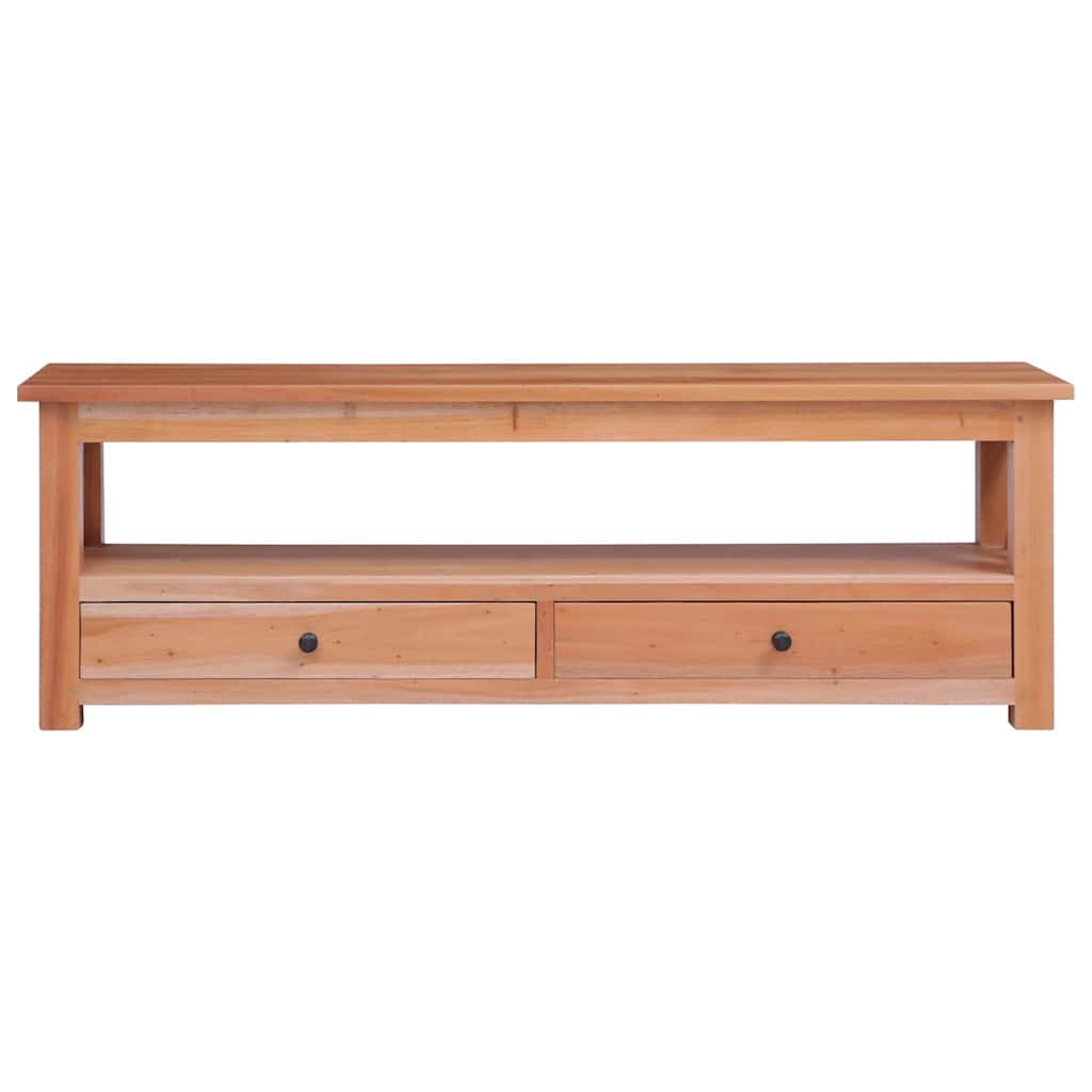 Tömör mahagóni TV-szekrény 115 x 30 x 40 cm 3