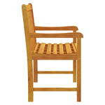 Tömör akácfa kerti pad 110 cm 4