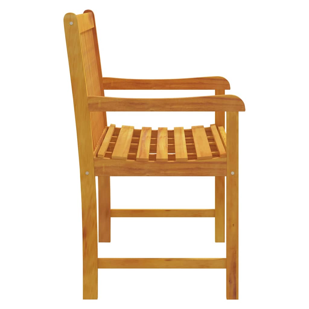Tömör akácfa kerti pad 110 cm 4