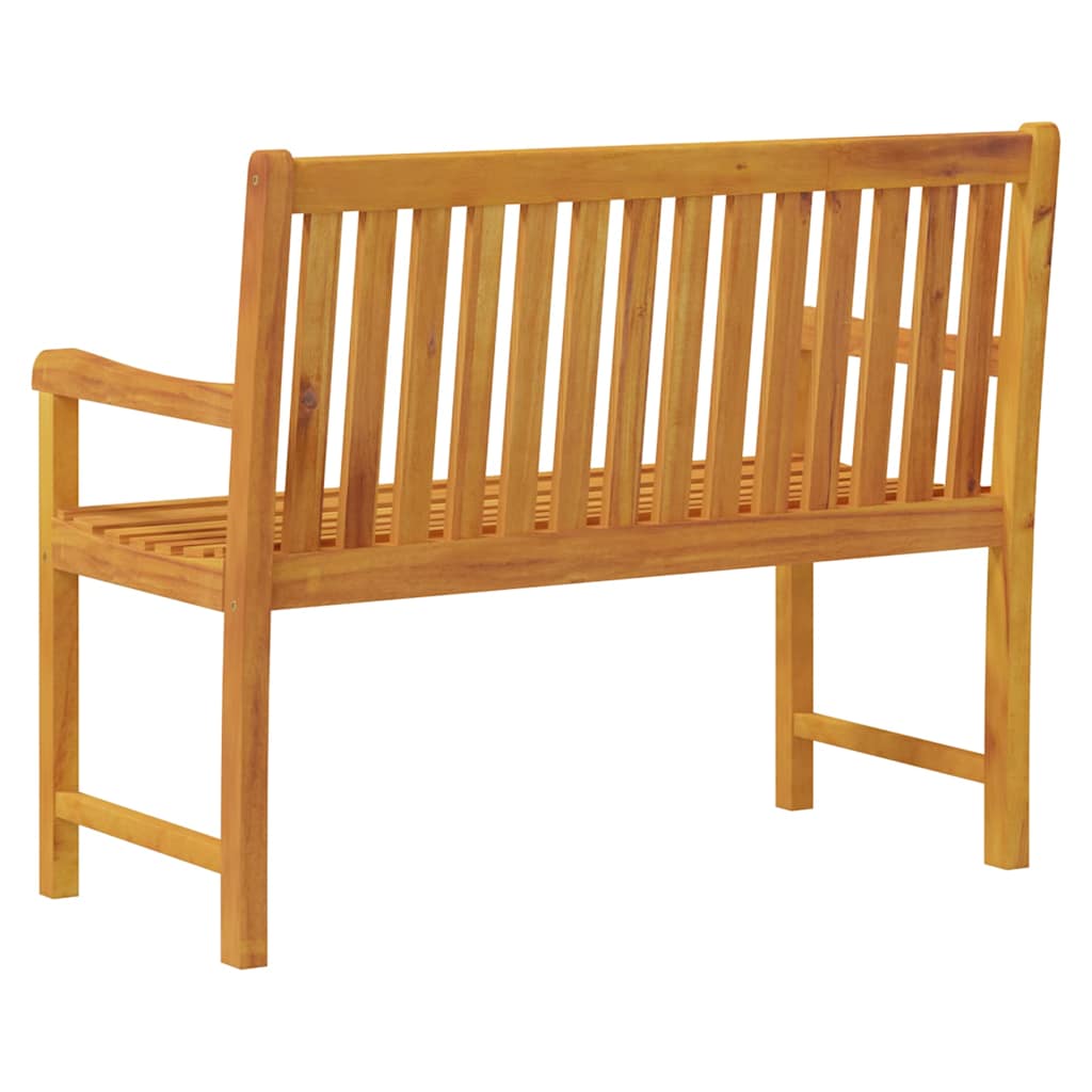 Tömör akácfa kerti pad 110 cm 5