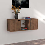 Füstös tölgy színű szerelt fa TV-szekrény 88,5 x 27,5 x 30,5 cm 3