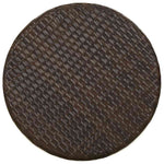 Barna polyrattan teázóasztal 45 cm 5