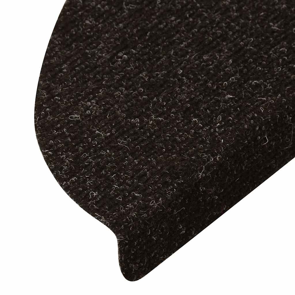 15 db antracitszürke lépcsőszőnyeg 56x17x3 cm 7