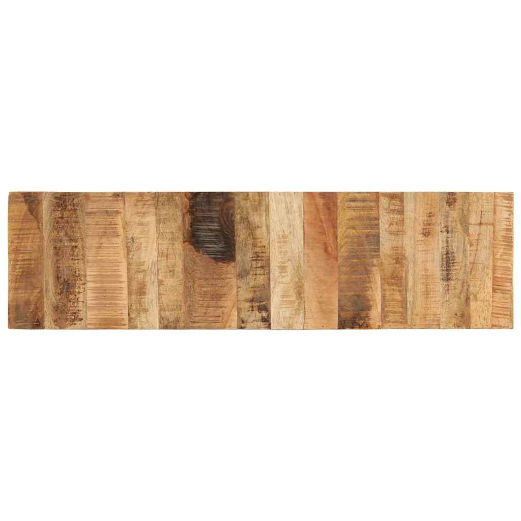 Tömör mangófa TV-szekrény 110 x 30 x 40 cm 3