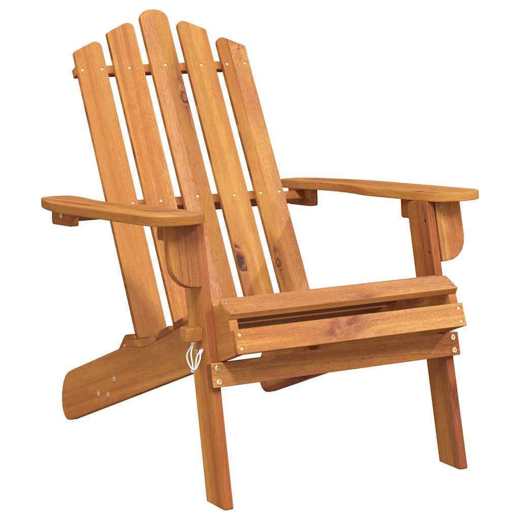Tömör akácfa kerti adirondack szék 2