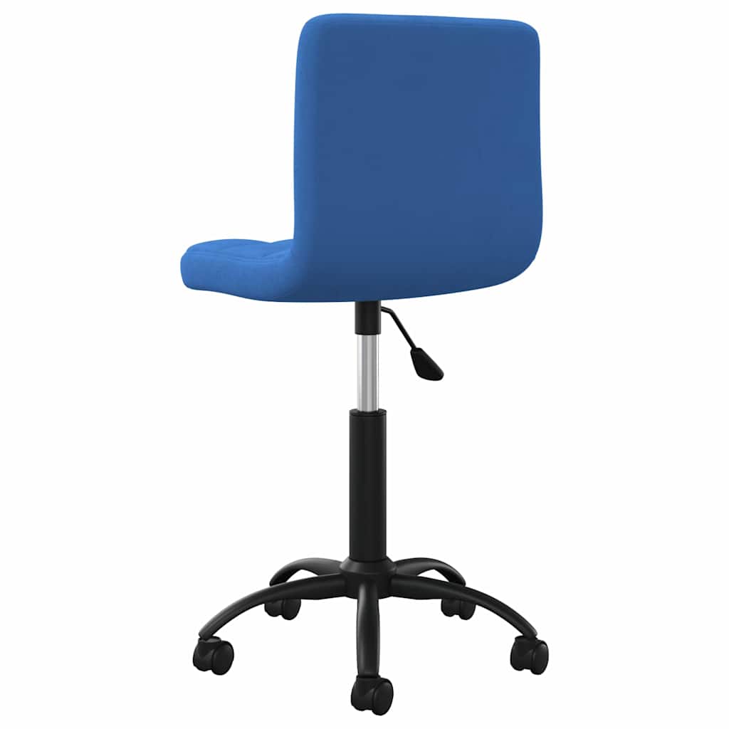 Kék bársony forgó étkezőszék 5