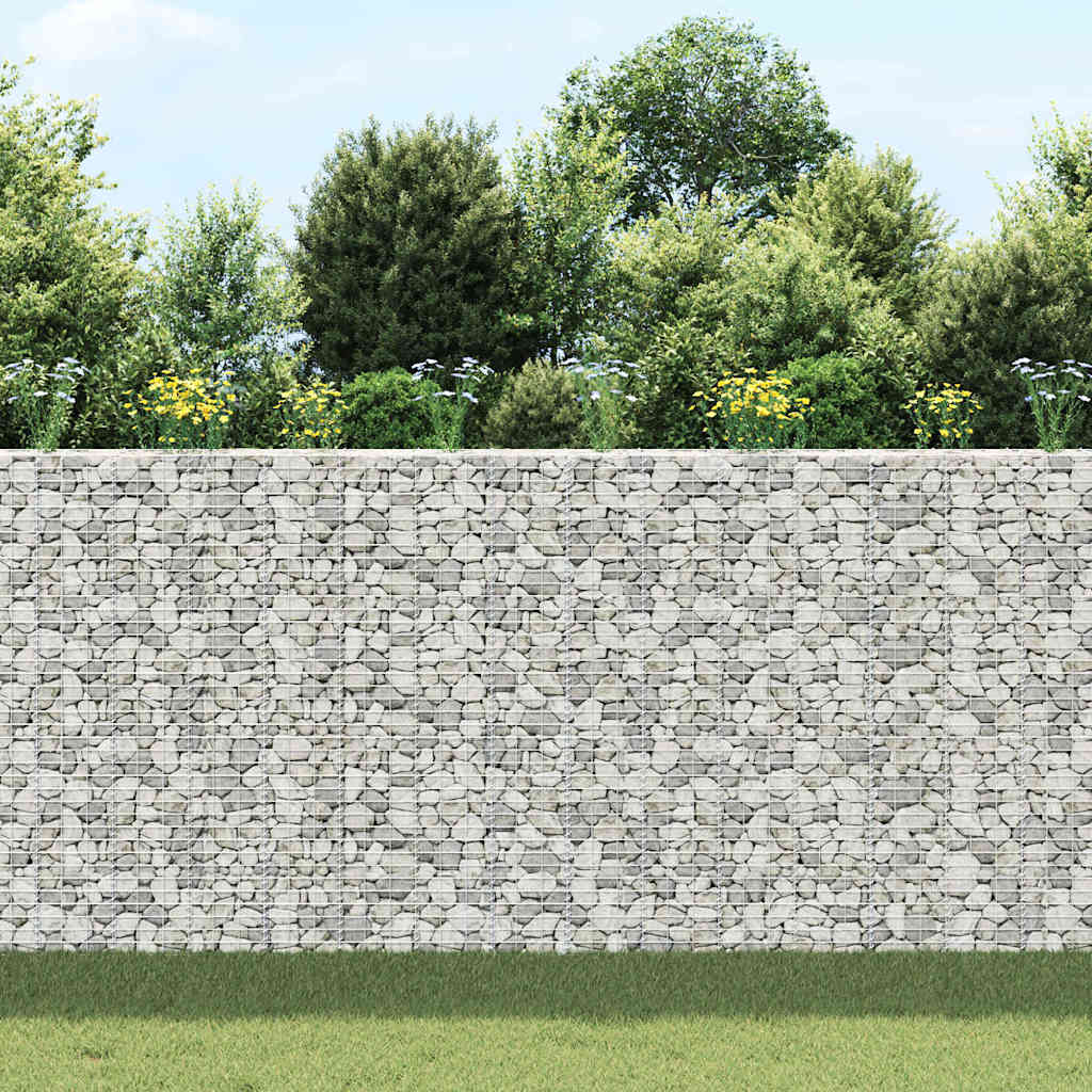 3 db vas gabion magaságyás 30 x 30 x 200 cm 3