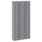 3 db vas gabion magaságyás 30 x 30 x 200 cm 5