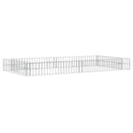 Horganyzott acél gabion magaságyás 200 x 100 x 20 cm