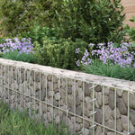 Horganyzott acél gabion magaságyás 200 x 100 x 20 cm 3