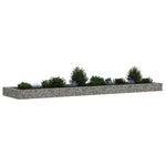 Horganyzott acél gabion magaságyás 400 x 100 x 20 cm 4