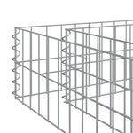 Horganyzott acél gabion magaságyás 400 x 100 x 20 cm 8