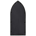 Fekete vas tükör beltéri használatra 70 x 30 cm 4