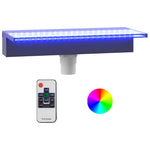 Akril vízeséskifolyó RGB LED-ekkel 45 cm 2