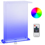 Akril medenceszökőkút RGB LED-ekkel 51 cm 2