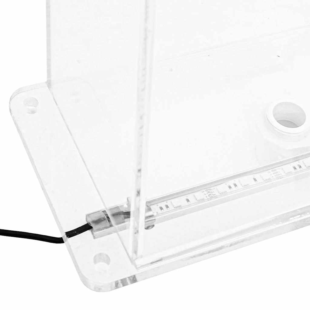 Akril medenceszökőkút RGB LED-ekkel 51 cm 12