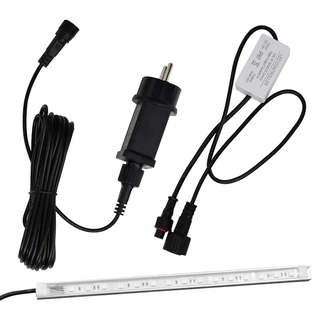 Akril medenceszökőkút RGB LED-ekkel 51 cm 14