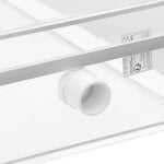 Akril medenceszökőkút RGB LED-ekkel 51 cm 11