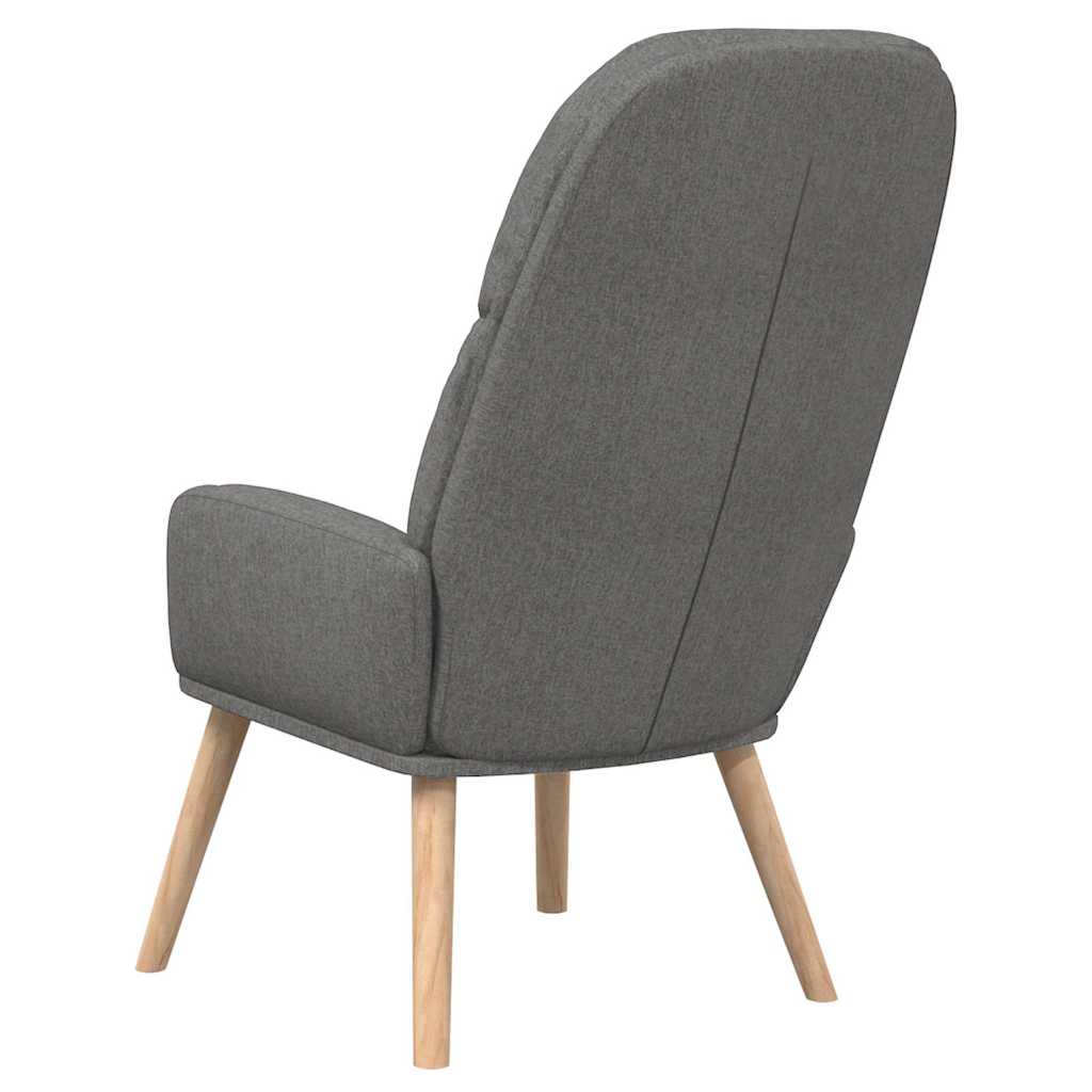 Világosszürke szövet pihenőfotel 5