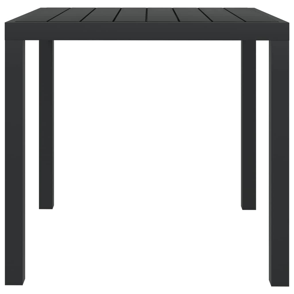 3 részes szürke polyrattan kerti étkezőgarnitúra párnákkal 14