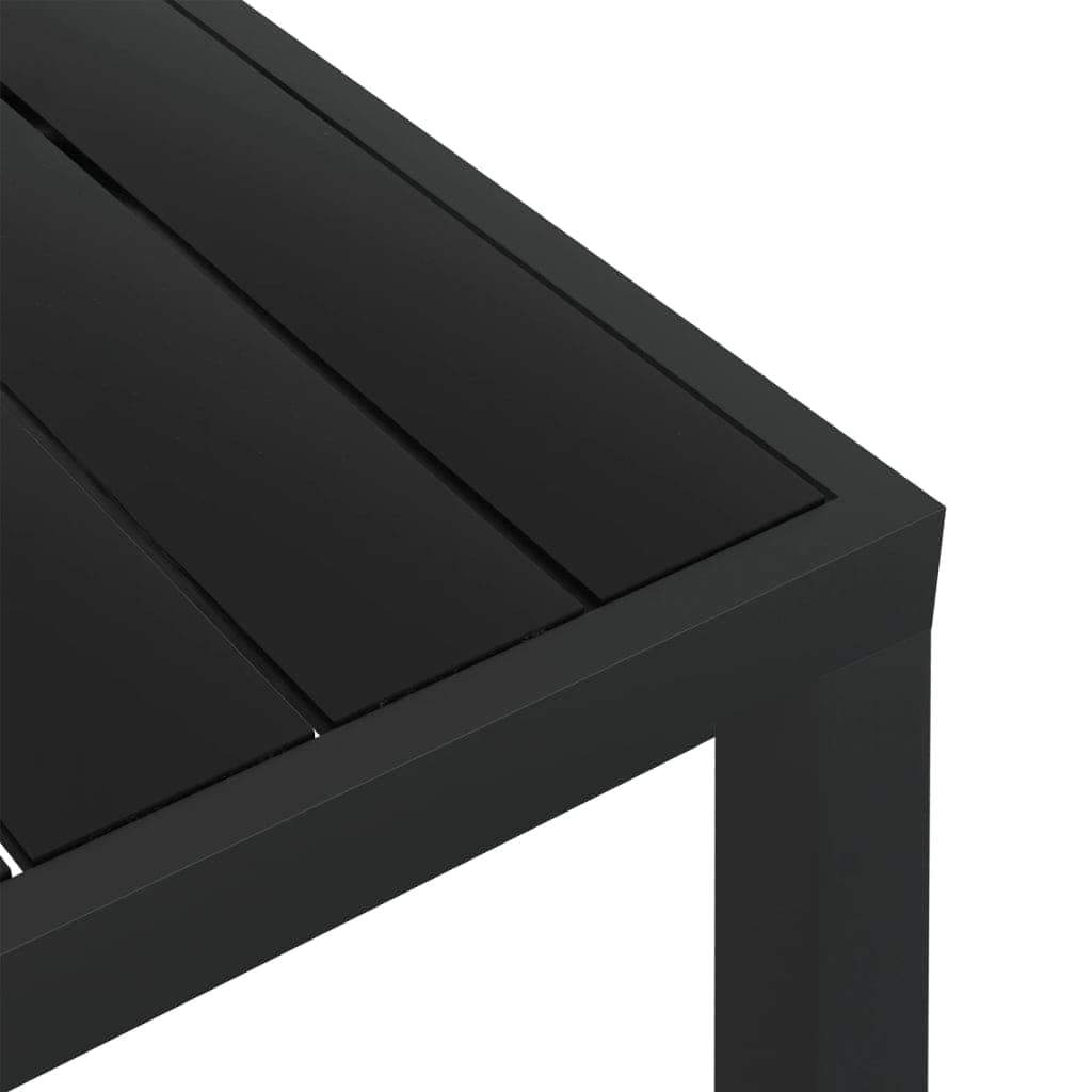 3 részes szürke polyrattan kerti étkezőgarnitúra párnákkal 10