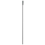 Fekete matt ESG üveg és alumínium tolóajtó 102,5x205 cm 4