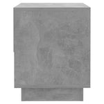 2 db betonszürke szerelt fa éjjeliszekrény 45x34x44 cm 8
