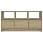 Sonoma tölgy színű szerelt fa TV-szekrény 102x37,5x52,5 cm 6