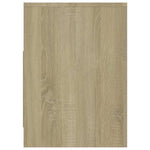 Sonoma tölgy színű szerelt fa TV-szekrény 102x37,5x52,5 cm 7