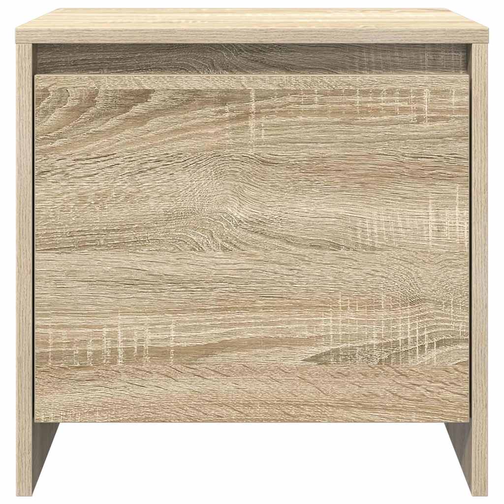 2 db sonoma tölgy éjjeliszekrény 45x34x44,5 cm 7