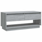 Szürke sonoma színű szerelt fa TV-szekrény 102x41x44 cm 2