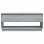 Szürke sonoma színű szerelt fa TV-szekrény 102x41x44 cm 5