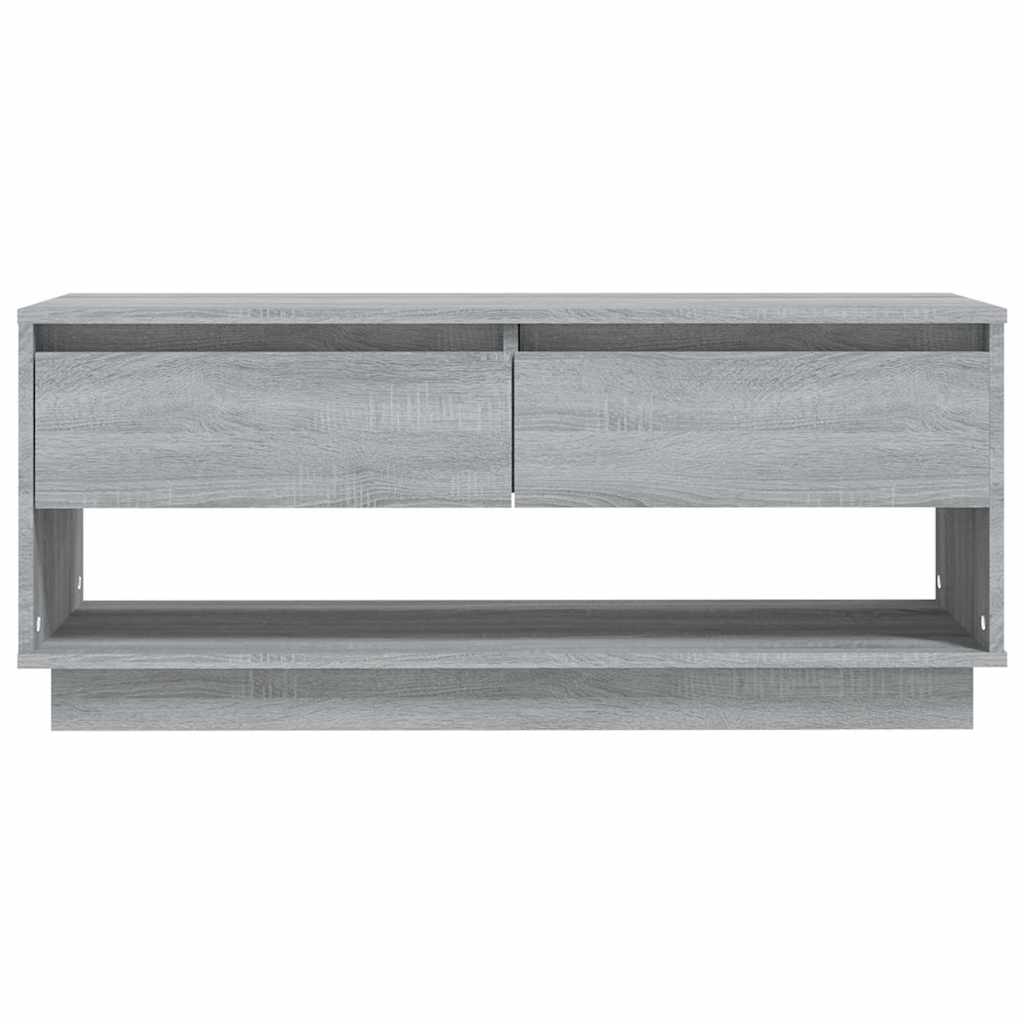 Szürke sonoma színű szerelt fa TV-szekrény 102x41x44 cm 5