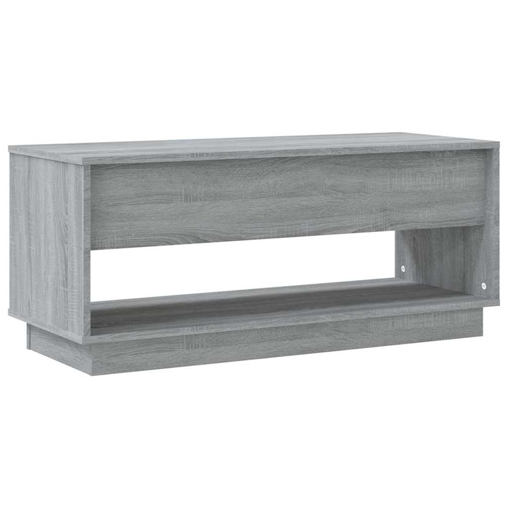 Szürke sonoma színű szerelt fa TV-szekrény 102x41x44 cm 7