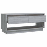 Szürke sonoma színű szerelt fa TV-szekrény 102x41x44 cm 8