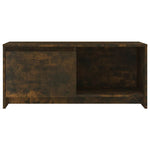 Füstös tölgy színű szerelt fa TV-szekrény 90x35x40 cm 5