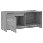 Szürke sonoma színű szerelt fa TV-szekrény 90x35x40 cm 7