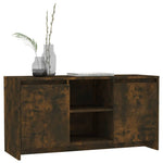 Füstös tölgy színű szerelt fa TV-szekrény 102x37,5x52,5 cm 6
