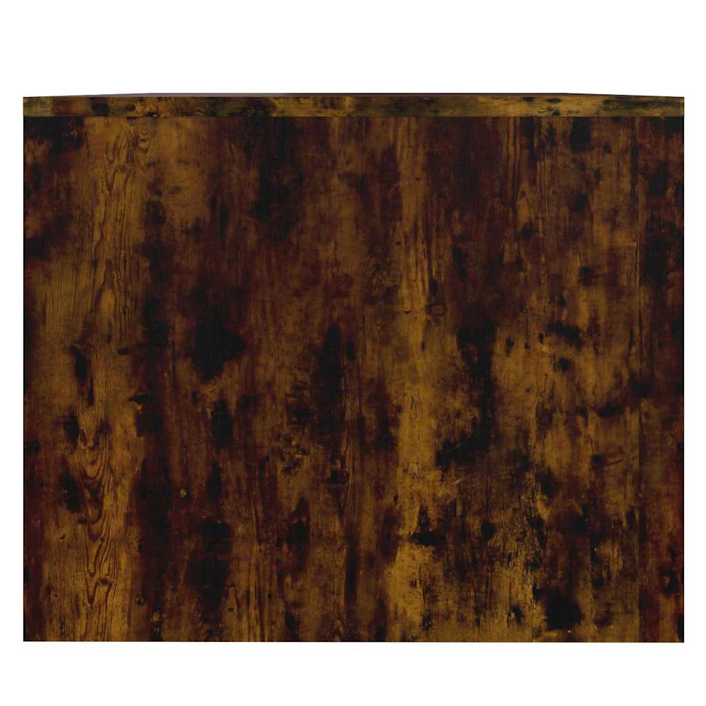 Füstös tölgy színű szerelt fa dohányzóasztal 90x50x41,5 cm 6