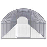 Kültéri horganyzott acél tyúkól 3 x 24 x 2 m 2