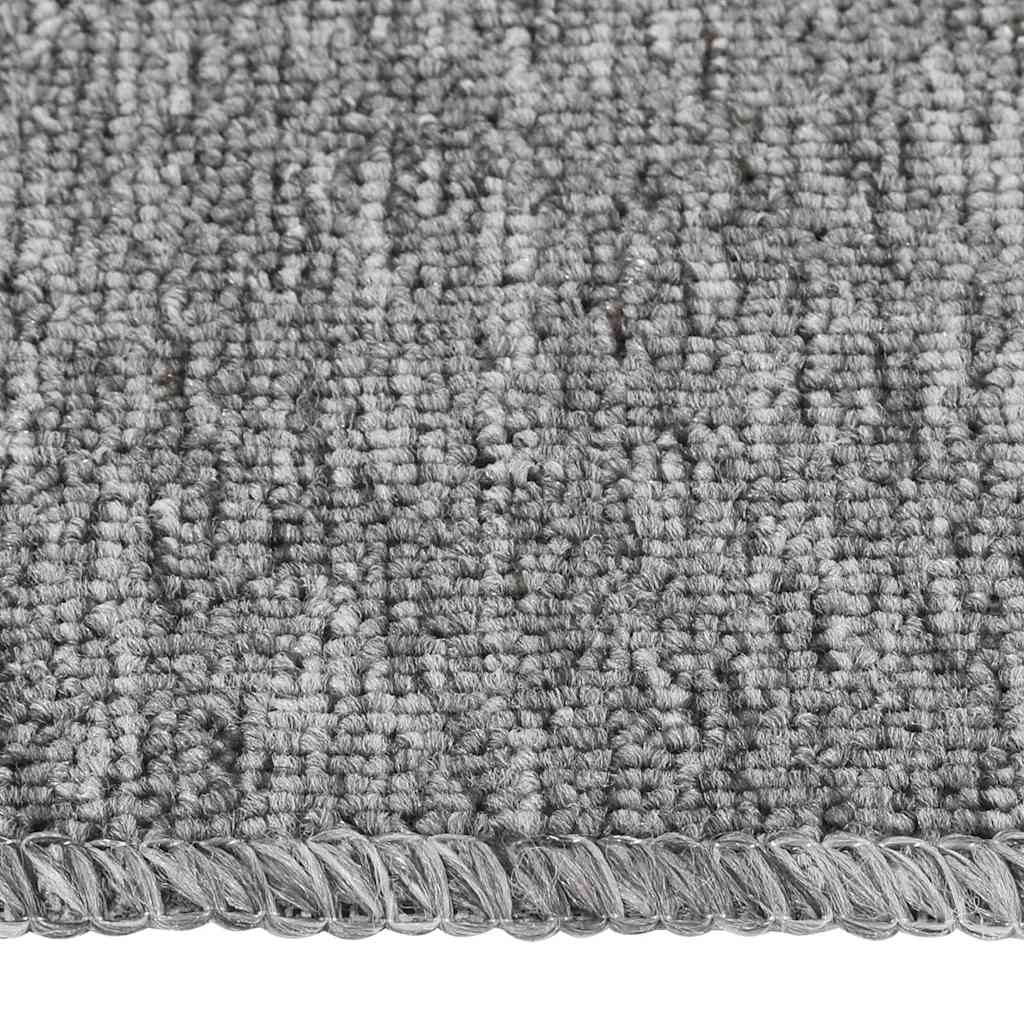 15 db szürke négyszögű csúszásmentes lépcsőszőnyeg 75 x 20 cm 3