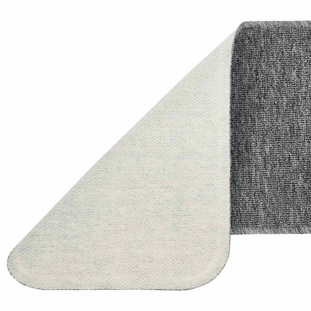 15 db szürke négyszögű csúszásmentes lépcsőszőnyeg 75 x 20 cm 4
