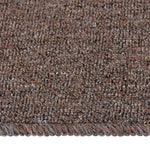 15 db barna négyszögű csúszásmentes lépcsőszőnyeg 75 x 20 cm 3