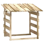 4 db impregnált fenyőfa pergola tetővel 100 x 90 x 100 cm 3
