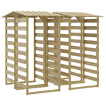 4 db impregnált fenyőfa pergola tetővel 100 x 90 x 200 cm 2