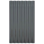 12 db antracitszürke horganyzott acél tetőpanel 60x36 cm 4