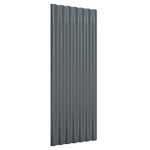 12 db antracitszürke horganyzott acél tetőpanel 100 x 36 cm 3